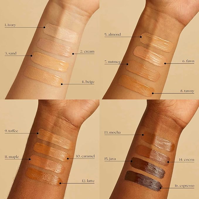Honest Beauty Fresh Flex Concealer with Niacinamide + Vitamin E + Hyaluronic Acid | Vegan + Cruelty free | Ivory, 0.17 fl oz-VivaGrace Women
