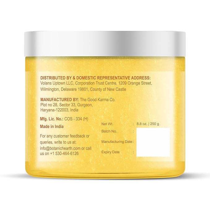 Botanic Hearth Mango Swirl Body Scrub - 8.8 fl oz - Exfoliating & Moisturizing Scrub for Smooth, Radiant Skin - Infused with African Shea & Glycolic Acid | 3 in 1 Scrub-VivaGrace Women