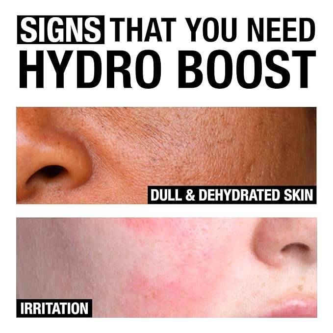 Neutrogena Hydro Boost Facial Cleansing Gel, Hydrating Gentle Face Cleanser and Makeup Remover with Hyaluronic Acid, Hypoallergenic Formula, 7.8 FL OZ