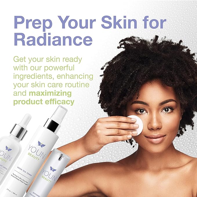 YOUN Beauty Green Tea Toner Face Mist Spray, 180 ML – Alcohol-Free, pH-Balancing & Hydrating Toner with Green Tea and Chamomile Extracts by Dr. Anthony Youn-VivaGrace Women