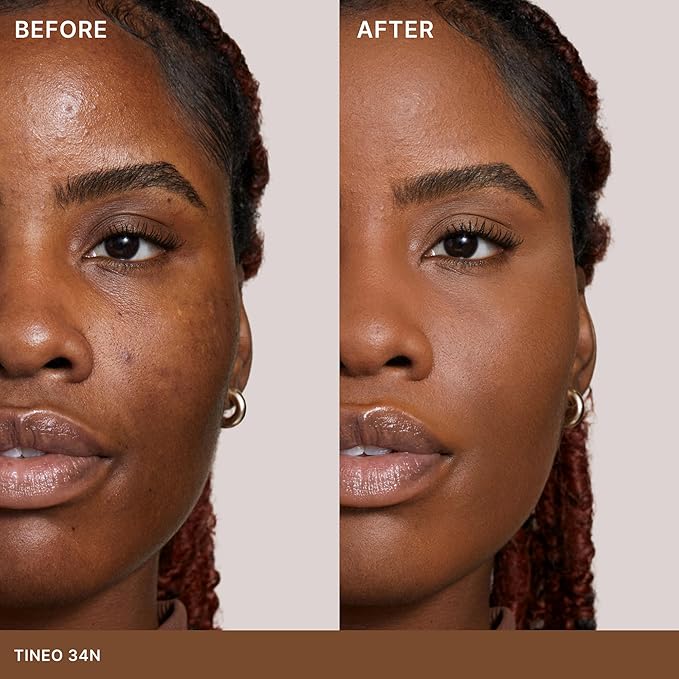 ILIA - Skin Rewind Complexion Stick - Foundation + Concealer + Skincare | Non-Toxic, Vegan, Cruelty-Free, Clean Makeup (34N - Tineo, 0.35 oz | 10 g)-VivaGrace Women