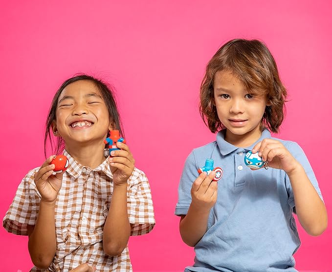 Lip Smacker Marvel, keychain, lip balm for kids - Spiderman & Captain America-VivaGrace Women