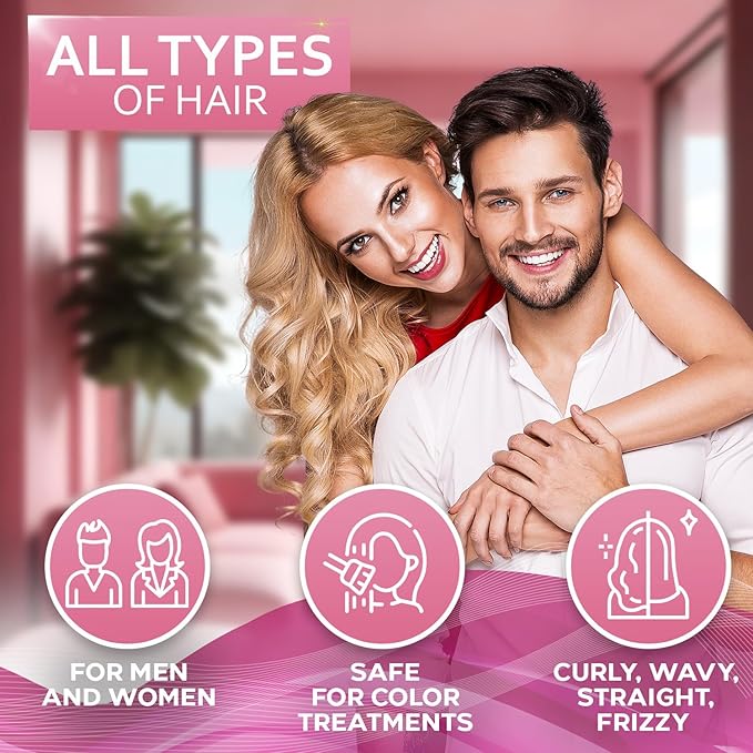 Rice Water Spray for Hair - With Rosemary, Biotin and Castor Oil - Tonic for Women and Men with Thinning Hair - Fermented Thickening Treatment to Fight Hair Fall - Daily Strengthening Leave In Formula-VivaGrace Women