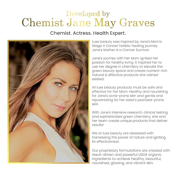 Luxe Beauty No-Beeswax, No-Petroleum Organic Lip Moisturizer for Very Dry Lips - Lip Care for Sun/Wind Damage, Dryness, and Chapping – 4-Pack Hydrating Lip Care Products That Work Over/Under Lipstick-VivaGrace Women