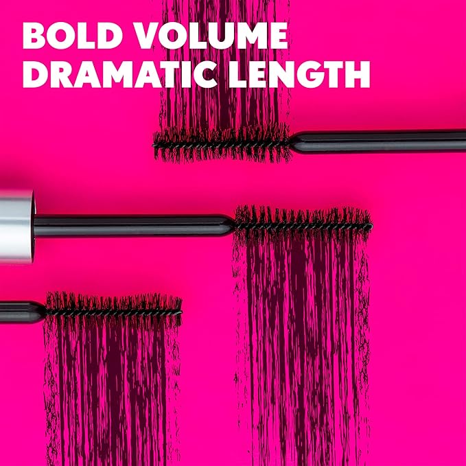 COVERGIRL - Exhibitionist Mascara, Volumizing, Easy Glide, No Smudge, 100% Cruelty-Free (Pack of 2)