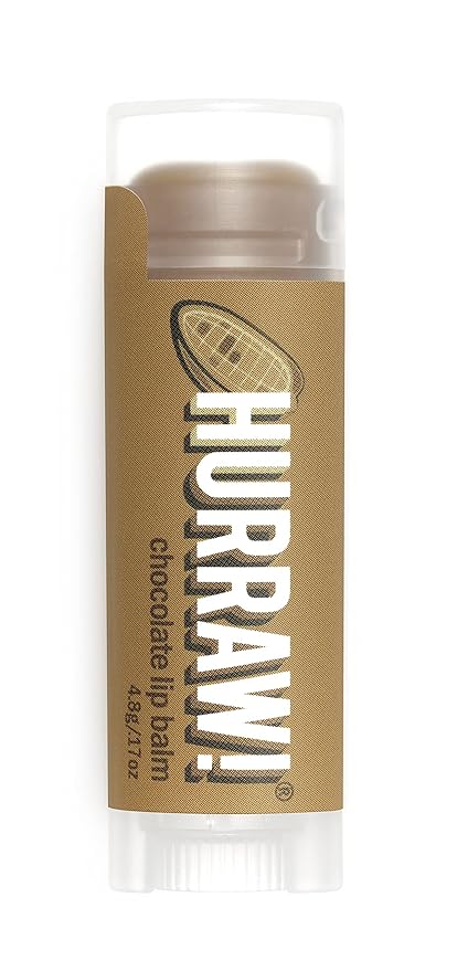 Hurraw! Chocolate Lip Balm: Organic, Certified Vegan, Cruelty and Gluten Free. Non-GMO, 100% Natural Ingredients. Bee, Shea, Soy and Palm Free. Made in USA-VivaGrace Women