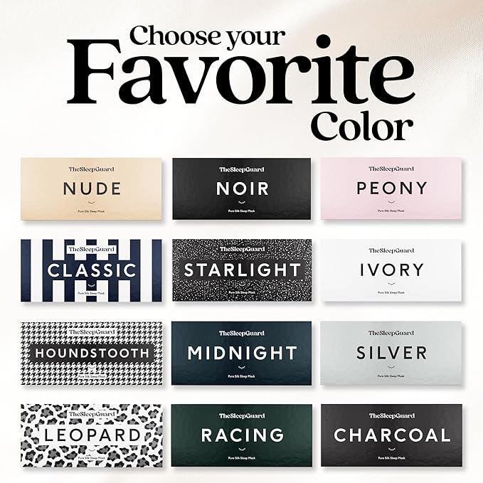 Pure Silk Sleep Mask [100% 6A Mulberry Silk, 22 Momme] Light Blocking Travel Essentials. Eye Masks for Sleeping. Black Oeko-Tex Blindfold. Eye Covers for Men & Women-VivaGrace Women