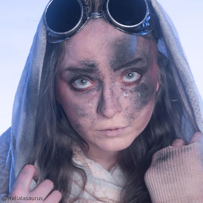 Mehron Makeup Special Effects Powder (.75 oz) (Charred Ash)-VivaGrace Women