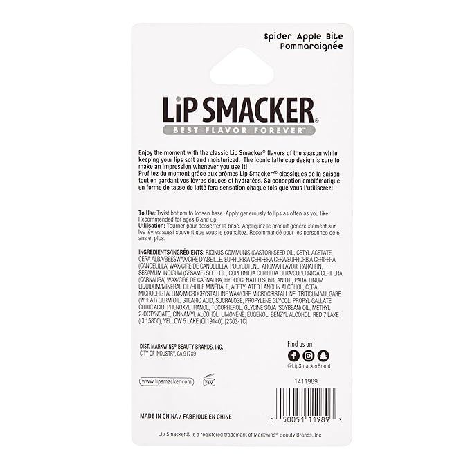 Lip Smacker Frappe Lip Balm - Pumpkin O' Lantern-VivaGrace Women