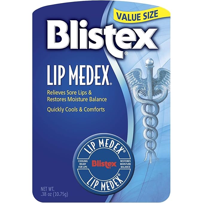 Blixtex Lip Medex Lip Protectant - Relieves Chapped and Sore Lips (2 Pack) (.25oz)-VivaGrace Women