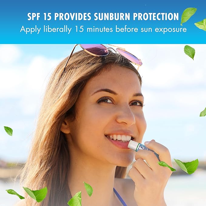 Natural Ice Original SPF 15 Medicated Lip Balm - 12 Count Pack-VivaGrace Women