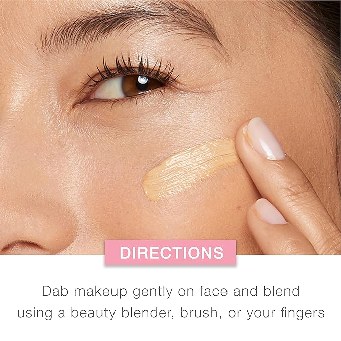 Neutrogena Healthy Skin Liquid Makeup Foundation, Broad Spectrum SPF 20 Sunscreen, Lightweight & Flawless Coverage Foundation with Antioxidant Vitamin E & Feverfew, 105 Caramel, 1 fl. oz-VivaGrace Women