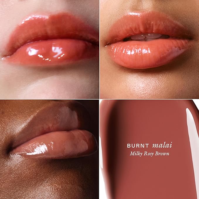 EADEM Le Chouchou Lip Softening Balm, Lip Gloss for Women, Lip Plumper & Lip Mask, Overnight Hydrating & Moisturizing Luxury Lip Balm, 0.5 oz, Burnt Malai-VivaGrace Women