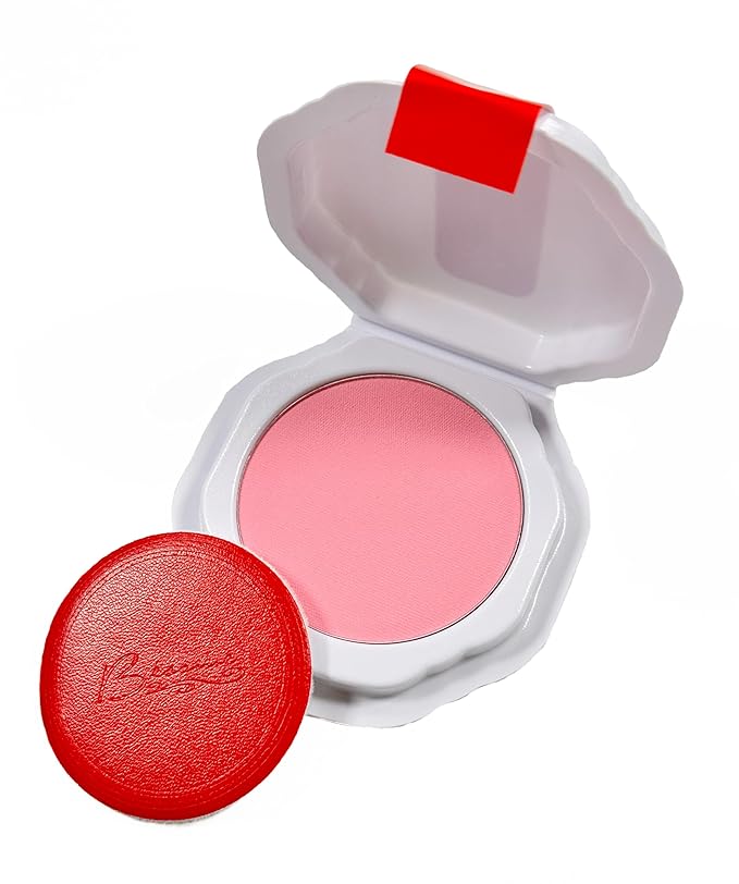 Besame Cosmetics - Touch of Pink Blush Refill, Pressed Powder Travel Compact Blush Refill-VivaGrace Women