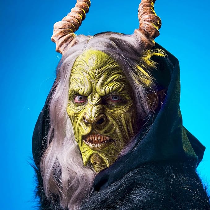 MEICOLY Ogre Green Face Body Paint Stick,Cream Face Paint for Disgust Goblin Demon Halloween SFX Special Effects Cosplay Makeup,Waterproof Eye Black Stick-VivaGrace Women