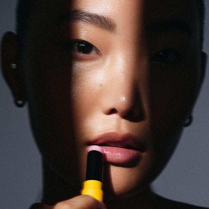 Dundas Pumped Lip, Lip Balm and Plumping Lip Gloss, Lip Care Peptide Formula to Nourish, Plump Lips, Long Lasting, Non Sticky, Lip Blushing Shade, Gender Neutral, Vegan, Cruelty Free Lipstick-VivaGrace Women