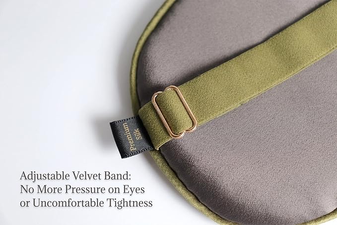 Premium 25 Momme Mulberry Silk Eye Mask for Sleeping (Jungle)-VivaGrace Women