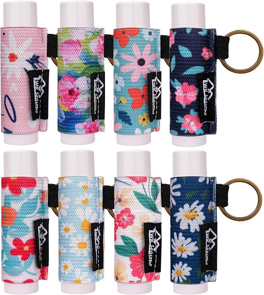 WK IEASON Lip Balm Holder Keychain Bulk Chapstick Holder Key chain-VivaGrace Women