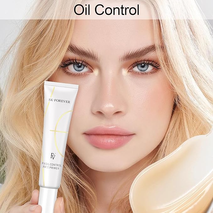 FV Oil-Control Primer, Long-Lasting Hydrating Formula with Matte Finish for Daily Use, Pore-Minimizing, Smooth Texture for Oily Skin (Oil Control)-VivaGrace Women