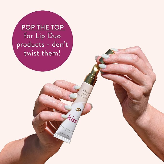 Lip Duo by Dr. Anna Cabeca - Julva Revitalizing Feminine Cream Personal Moisturizer and Julva Kiss Lip Renewal Complex-VivaGrace Women