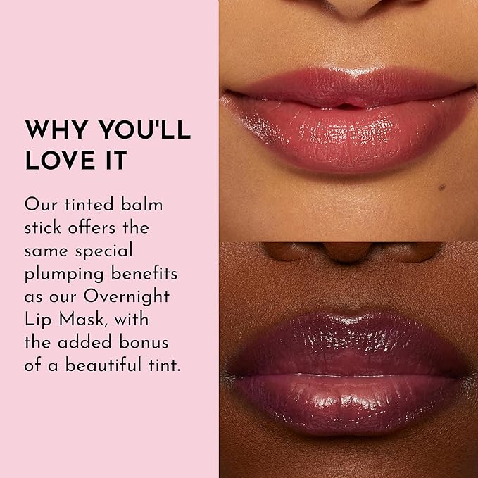 LAWLESS Forget the Filler Lip Plumping Line Smoothing Tinted Balm, Juicy Watermelon, Pink, 0.1 Ounce / 2.9 ml-VivaGrace Women