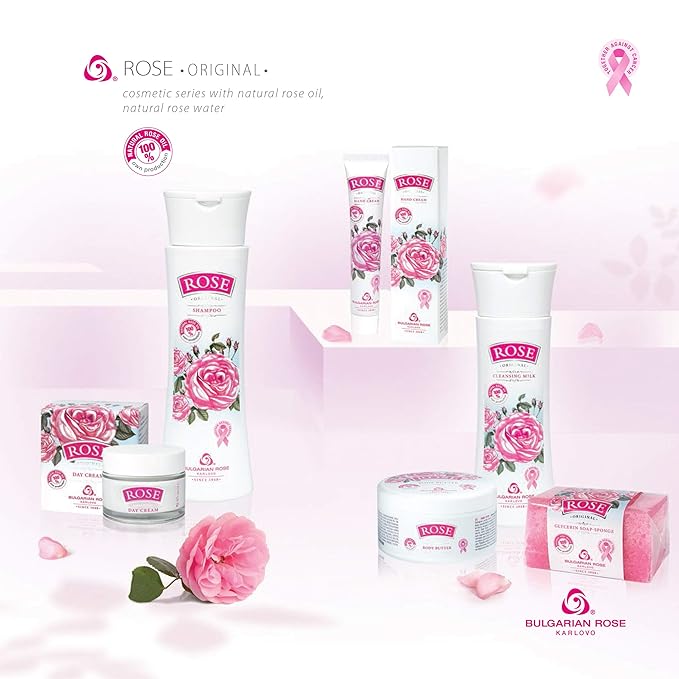 Rose Bulgarian Eye Cream with Natural Oil for Dark Spots and Puffiness, Under Eye Cream for Wrinkles and Bags, Water Anti Aging Eye Cream Helps Improve Dryness-VivaGrace Women