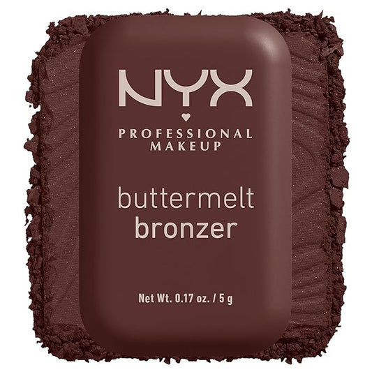 NYX PROFESSIONAL MAKEUP Matte Buttermelt Bronzer, Longwear Face Makeup with Up to 12 Hours of Wear, Vegan Formula - Butta Than U-VivaGrace Women
