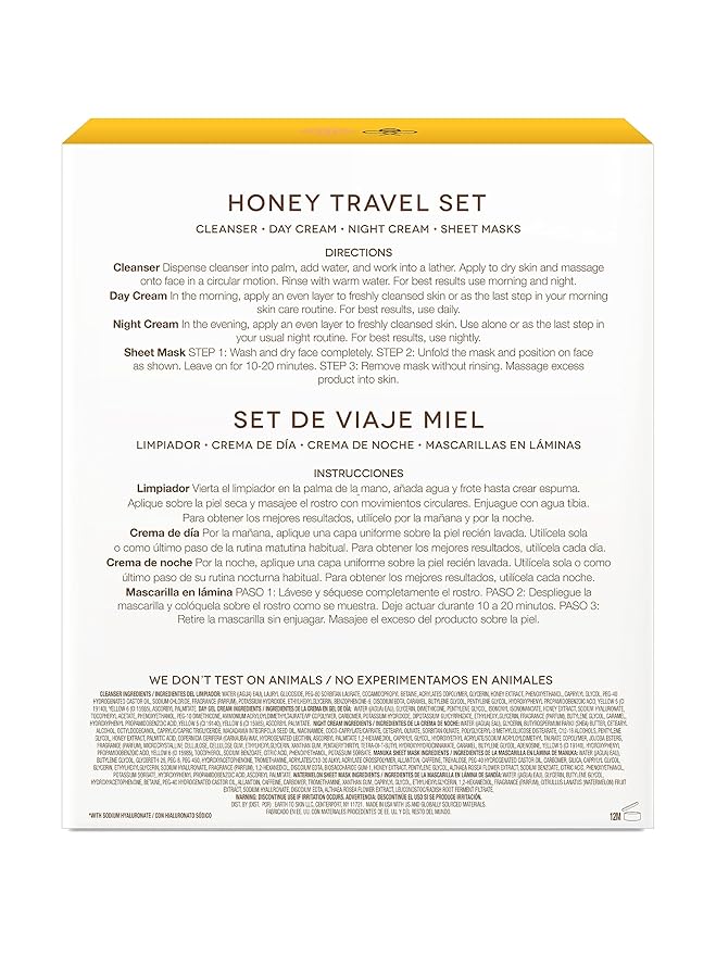 Earth To Skin Honey Travel Set-VivaGrace Women