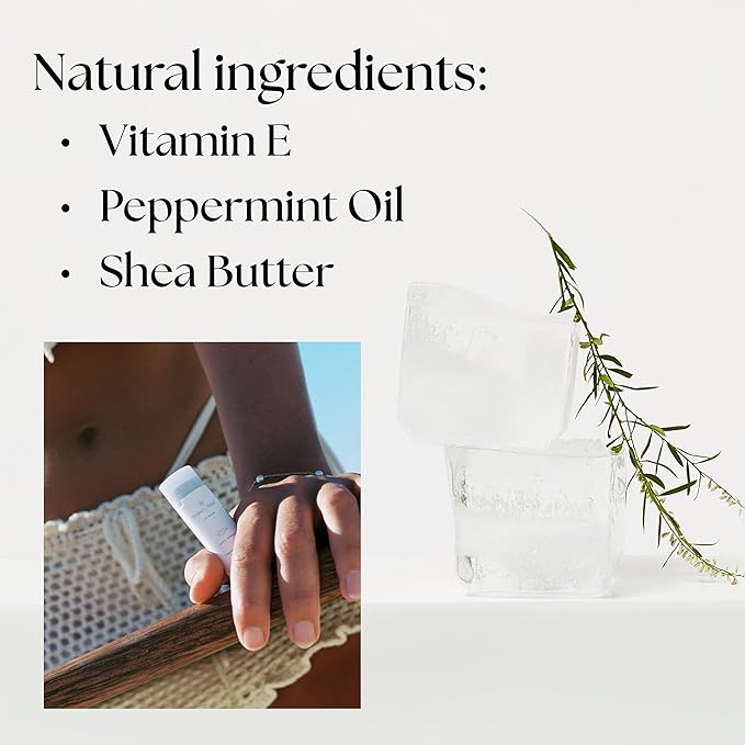 Herbal Peppermint Lipbalm, 3 Pack-VivaGrace Women
