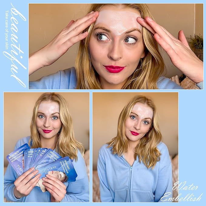 Okela Forehead Wrinkle Patches Overnight 20 pcs with Collagen, Anti Wrinkle Patches, Forehead Wrinkles Beauty Treatment-VivaGrace Women