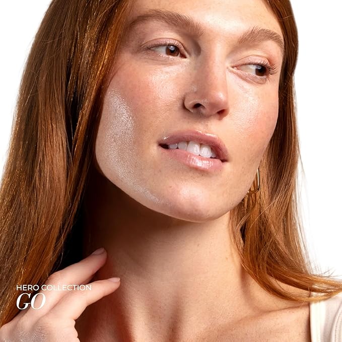 FITGLOW Beauty Lip Colour Serum | Hydrating Lip Gloss | Plumping Anti-Aging Lip Treatment | Natural Shine with Pomegranate Sterols & Collagen | Buildable Color for Dry Chapped Lips | Go - 10g-VivaGrace Women