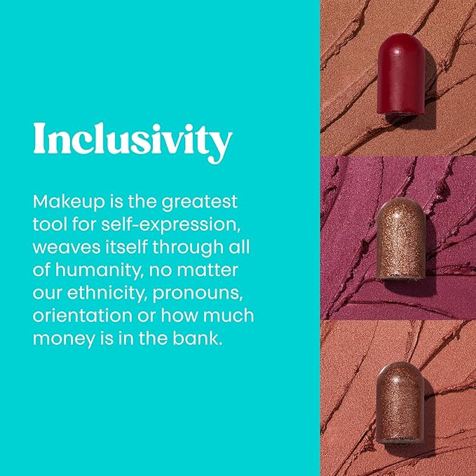 Thread Beauty Blend It Multi-Stick, Creamy, Buildable Color and Highlighter for Eyes, Cheeks, and Face, Soft - Brown Shimmer-VivaGrace Women