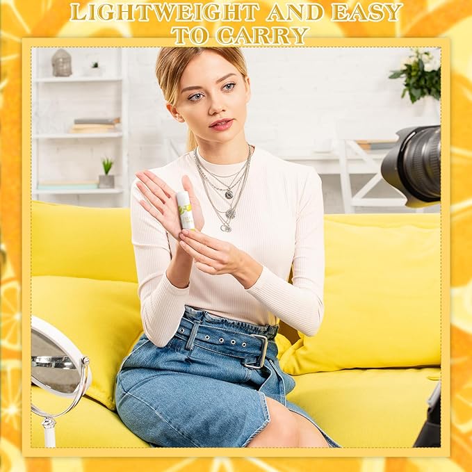 Fumete 50 Pack Lemon Baby Shower Party Gifts Favors Bulk Lip Balms for Guests Boys Girls Neutral Gender Reveal Favors for Baby Shower Prizes Souvenirs Bags Stuffer Classroom Prizes-VivaGrace Women