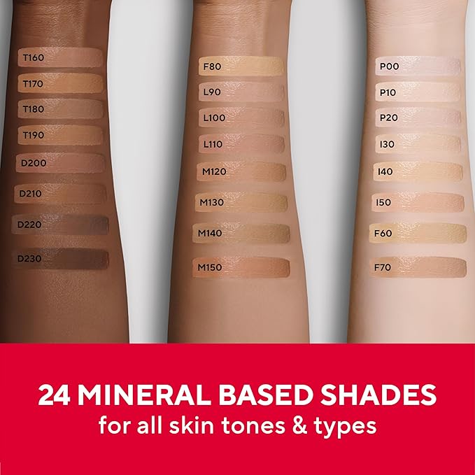 Mirabella Invincible For All Perfecting Under Eye Concealer Full Coverage - Hydrating Makeup Concealer for Dark Circles, Fine Lines & Wrinkles w/Hyaluronic Acid - Ivory I30-VivaGrace Women