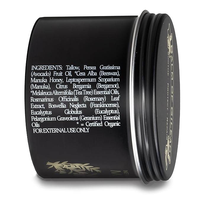 BALM OF GILEAD Manuka Eczema Honey Cream - Moisturizer for Sensitive Skin, Eczema, Psoriasis & Dermatitis - Manuka Honey Ointment, Grassfed Tallow-VivaGrace Women