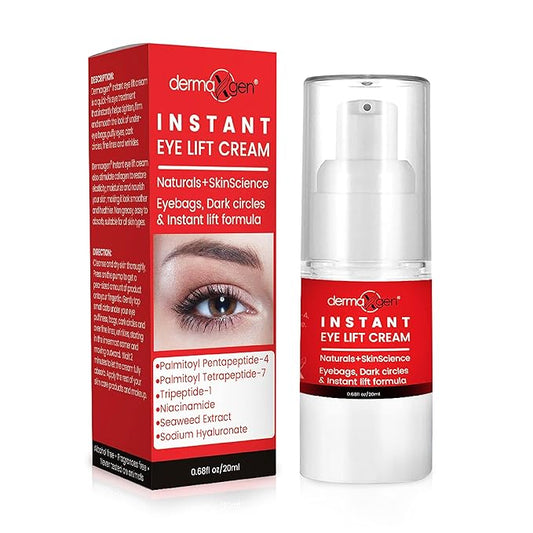 Rapid Reduction Eye Cream - Eye Cream Anti Aging Treatment for Dark Circles - Instant Under Eye Cream - Advanced Peptide Skin Tightening Formula - Instantly Removes Puffiness Wrinkles 20ml-VivaGrace Women
