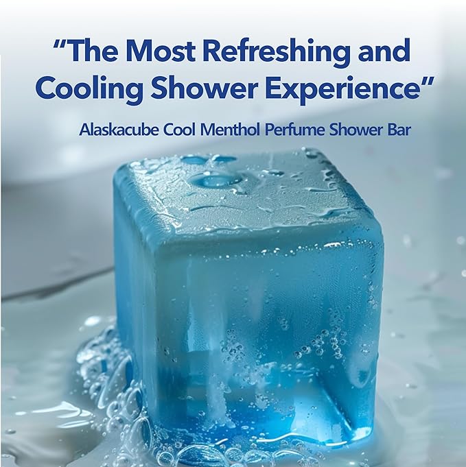 Cool Menthol Shower Bath Body Soap Bar Cleanser Refreshing Cooling Effect Rich Foam for Body (Pack of 3) | 3% Menthol | Body Wash, Shampoo for Men Women Bundle Value Set (Mint, Menthol)-VivaGrace Women