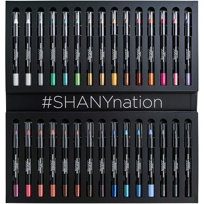 SHANY Multi-Use 30 Colors Chunky Pencil Set, Multi