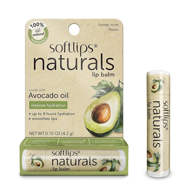 Softlips Natural with Avocado Oil Lip Balm (2)-VivaGrace Women