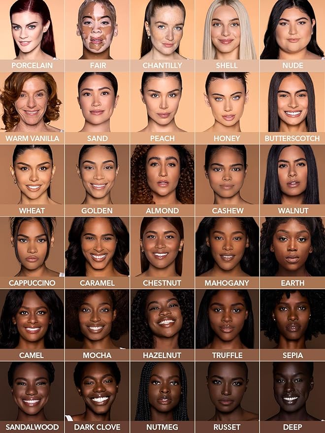 SHEGLAM Hydrating Cream Full Coverage Foundation Balm Long Lasting Concealer Face Foundation for Dry Skin - Earth-VivaGrace Women