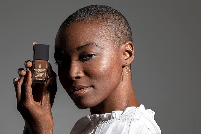 Black Radiance Color Perfect Liquid Full Coverage Foundation Makeup, Rum Spice, 1 Ounce-VivaGrace Women