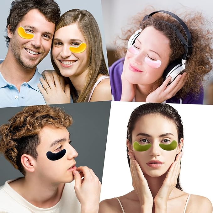 Under Eye Patches -30 Pairs Sakura Essence Eye Mask for Puffy Eyes,Reducing Dark Circles,Anti-Aging & Refreshing, Collagen Eye Mask for Moisturizing,Sakura Pink-VivaGrace Women