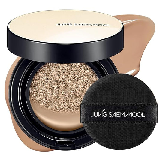 [JUNGSAEMMOOL OFFICIAL] Essential Skin Nuder Cushion (09 Bronze) | Refill Not Included | Natural Finish | SPF50 Broad Spectrum | Makeup Artist Brand | Cream Foundation-VivaGrace Women