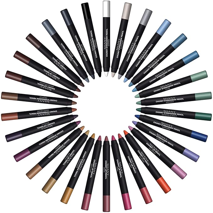 SHANY Multi-Use 30 Colors Chunky Pencil Set, Multi