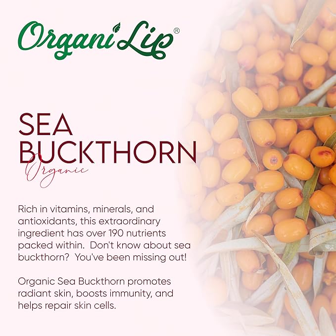 OrganiLip USDA Certified Organic Lip Balm for Nourishing Cracked or Dry Lips - All-Day Ultra Moisturizing Lip Care in Oval Shaped Tubes - 3-Pack (Cherry)-VivaGrace Women