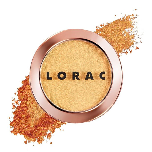 LORAC Light Source Mega Beam Highlighter Highlighter Makeup Powder Shimmer Highlighter Glow Gold Shade-VivaGrace Women