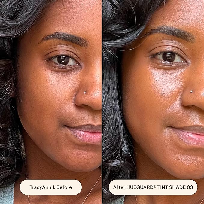 Live Tinted Hueguard Skin Tint SPF 50 - Tinted Mineral Sunscreen with Light-Medium Buildable Coverage With a Hydrating and Radiant Finish - Water and Sweat Resistant, 1.35 fl oz - Shade 03-VivaGrace Women