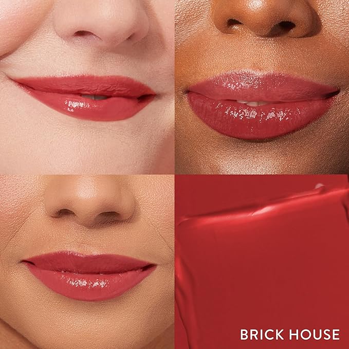 LAURA GELLER NEW YORK Jelly Balm Moisturizing Tinted Lip Balm - Brick House - Hydrating Vitamin E - Semi-Shine Finish-VivaGrace Women
