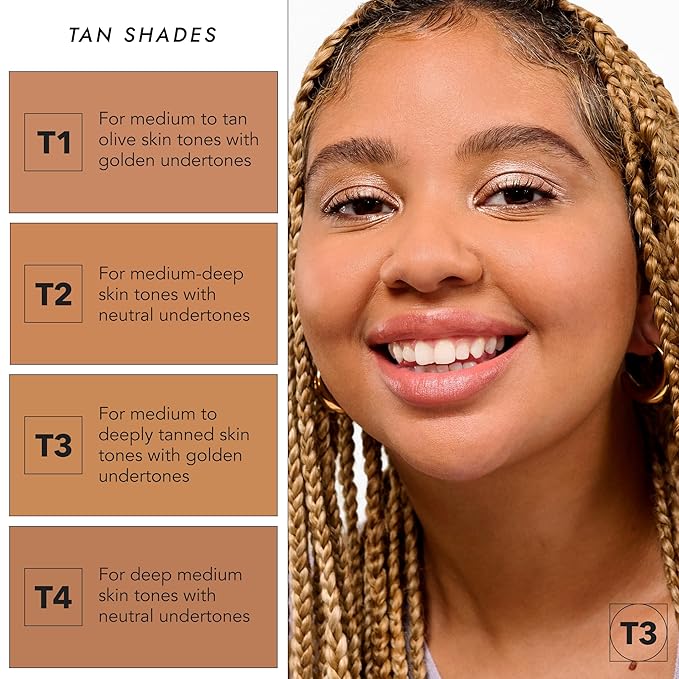 COVER FX Pressed Mineral Foundation - Shade T1 - Weightless Powder Foundation - Buildable Light to Full Coverage - Matte Finish - All Skin Types-VivaGrace Women