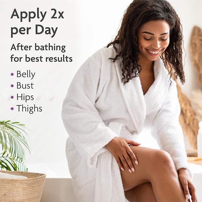 TriLASTIN Maternity Stretch Mark Cream for Pregnancy - 4 fl oz - Paraben-Free & Hypoallergenic - Prevents Stretch Marks & Improves Elasticity - Shea Butter & Belly Cream for Pregnant Women-VivaGrace Women